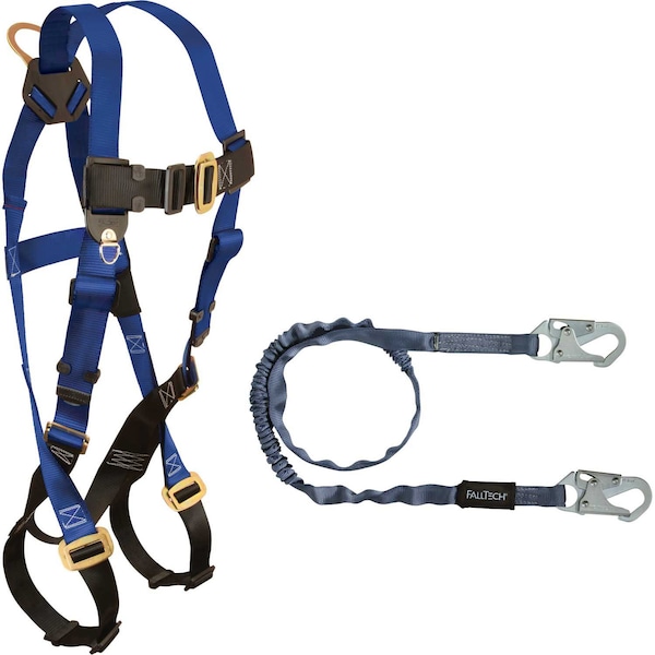 1 7015 Harness and 1 8259 Shock Absorbing Lanyard